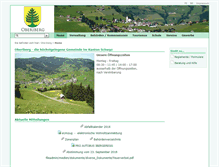 Tablet Screenshot of oberiberg.ch